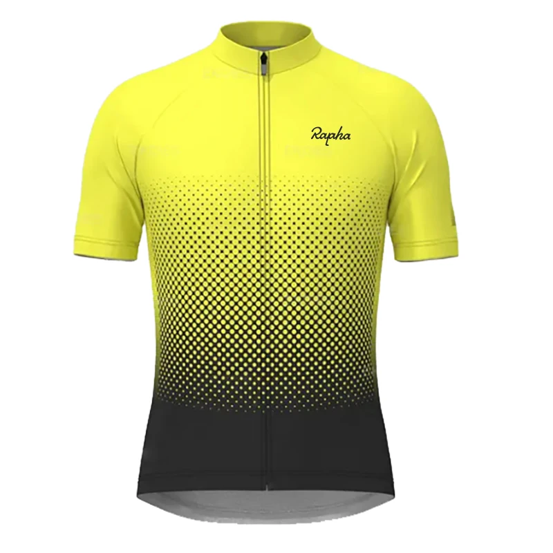 Summer Short sleeved Top 2025 Cycling Team Men\'s Cycling Uniform, Sweat absorbing, Breathable, Speed drying Mountain Bike Shirt