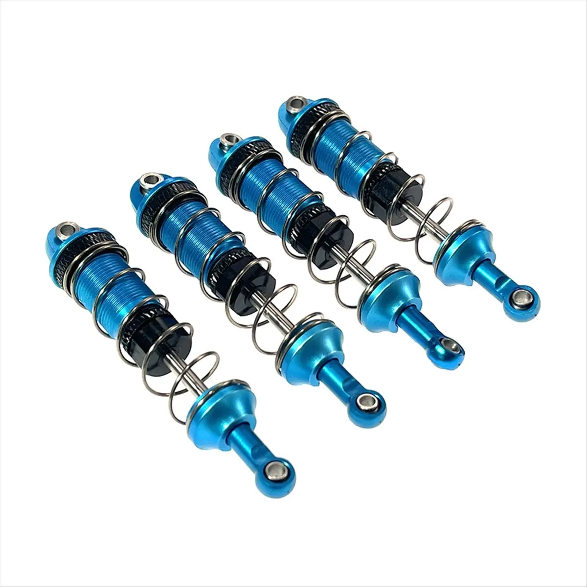 A71Z 4 pièces huile avant arrière en alliage pour 16207 16208 16209 16210 H16 H16BM 1/16 RC pièces de mise à niveau de voiture bleu