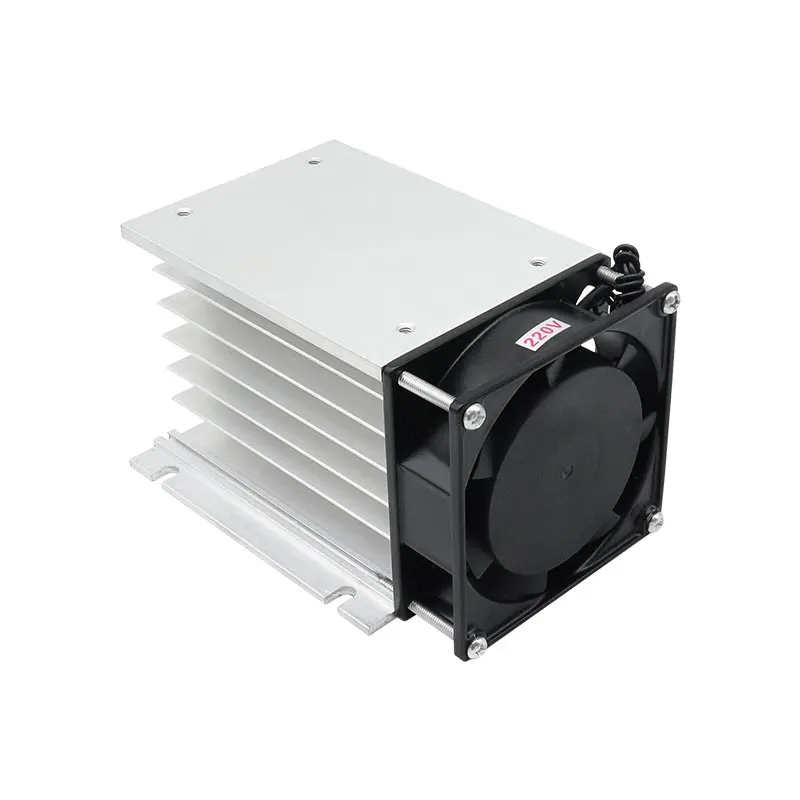 Aluminum Profile Radiator For Voltage Regulating Soft Start Module 110*100*80mm