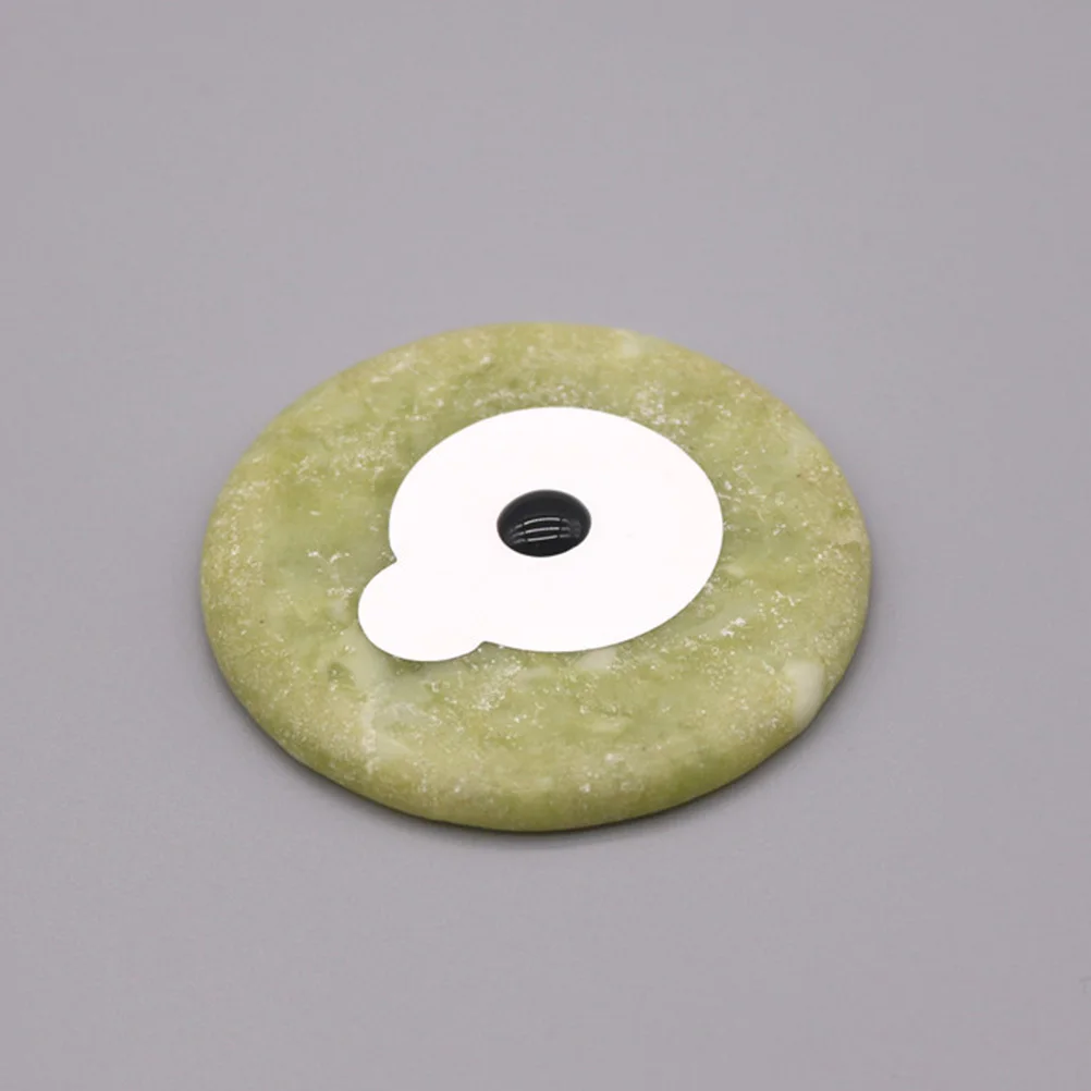 20 個再利用可能なまつげエクステンションパッド翡翠ガスケットまつげツール用品用長期持続接着剤ホルダープロのメイクアップアクセサリー