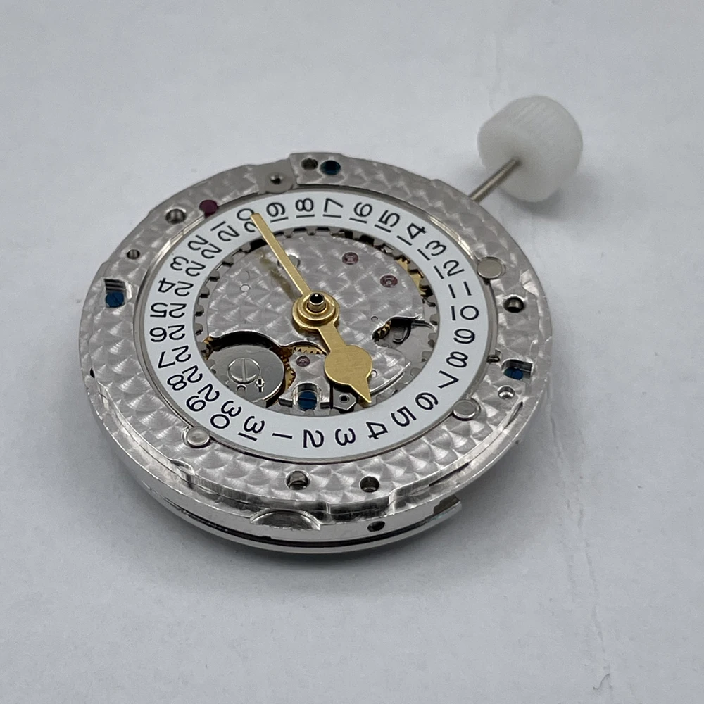 3285 watch movement GMT SH VR 3285 for 126710 4-hand engraved oscillating weight blue balance wheel fish scale grinding