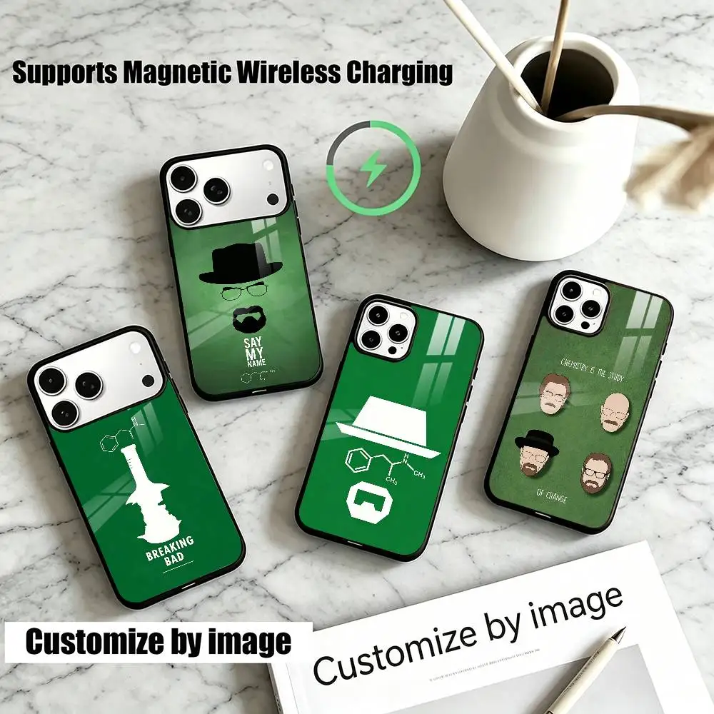 Breaking-Bad T-TVs  Phone Case For iPhone18,17,16,15,14,13Plus,Pro Allows magnetic wireless charging