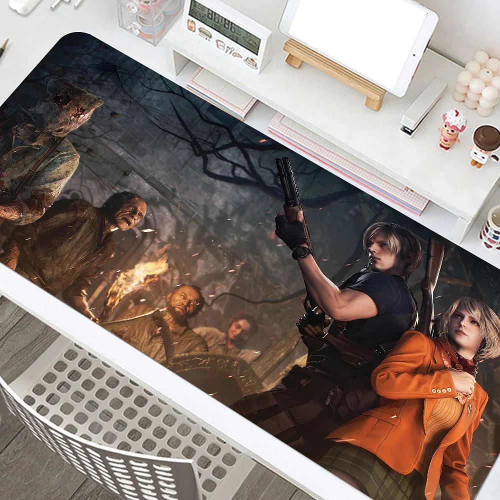 Game R-Resident Evil Mousepad Mouse Mat Desk Mat With Pad Gaming Accessories Prime Gaming XXL Keyboard Pad Padding Mat