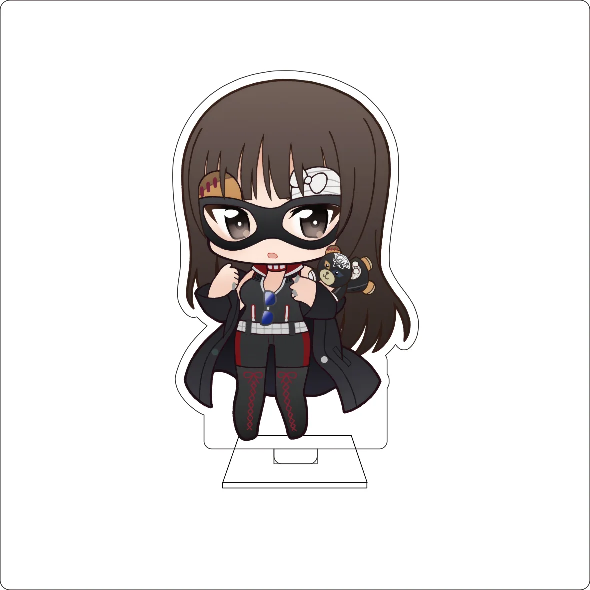 10CM Anime ‌GIRLS und PANZER Cosplay Cute Acrylic Figure Stand Plate Isuzu Hana Takebe Saori Nishizumi Miho Ornaments Gifts view 6