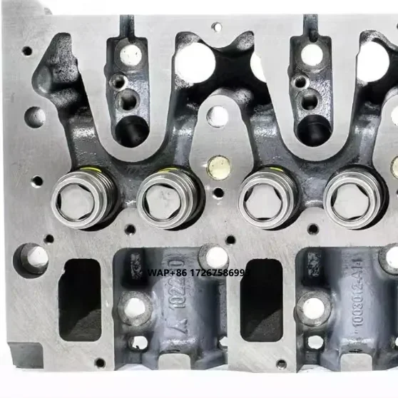 D4E Engine Cylinder Head Assembly Fit Including Valve