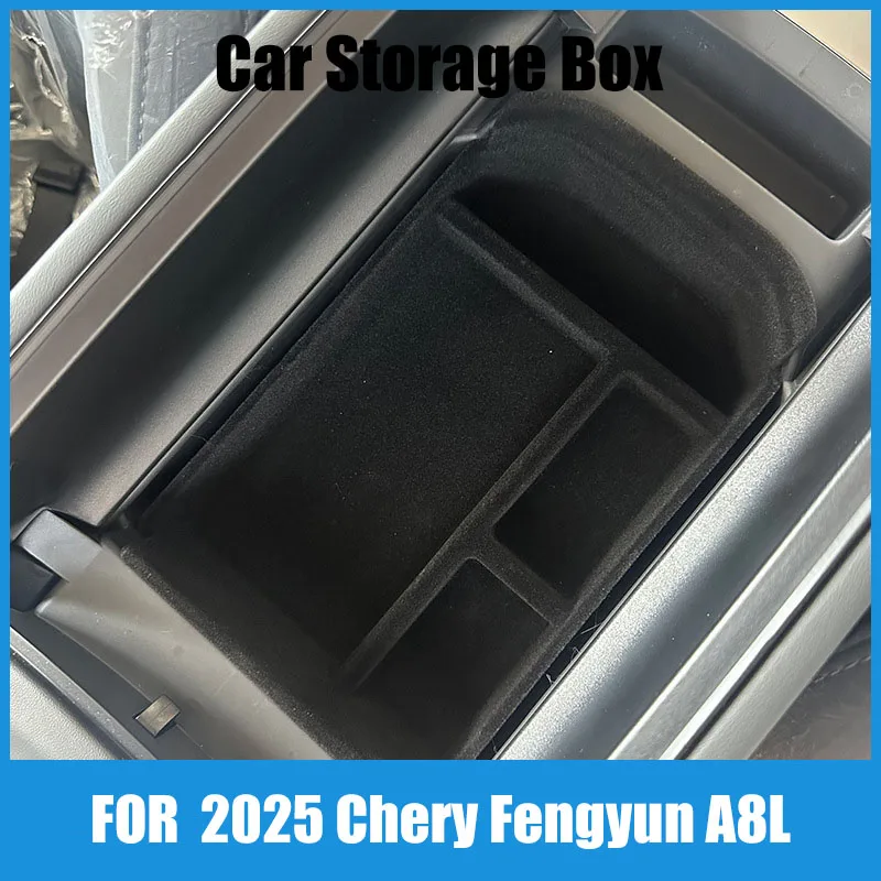 

Suitable for 2025 Chery Fengyun A8L central control armrest box storage box storage box storage box car supplies