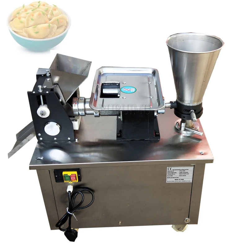 Commercial Automatic Gyoza Wrapper Ravioli Pelmeni Empanada Samosa Momo Maker Small Electric Dumpling Making Machine