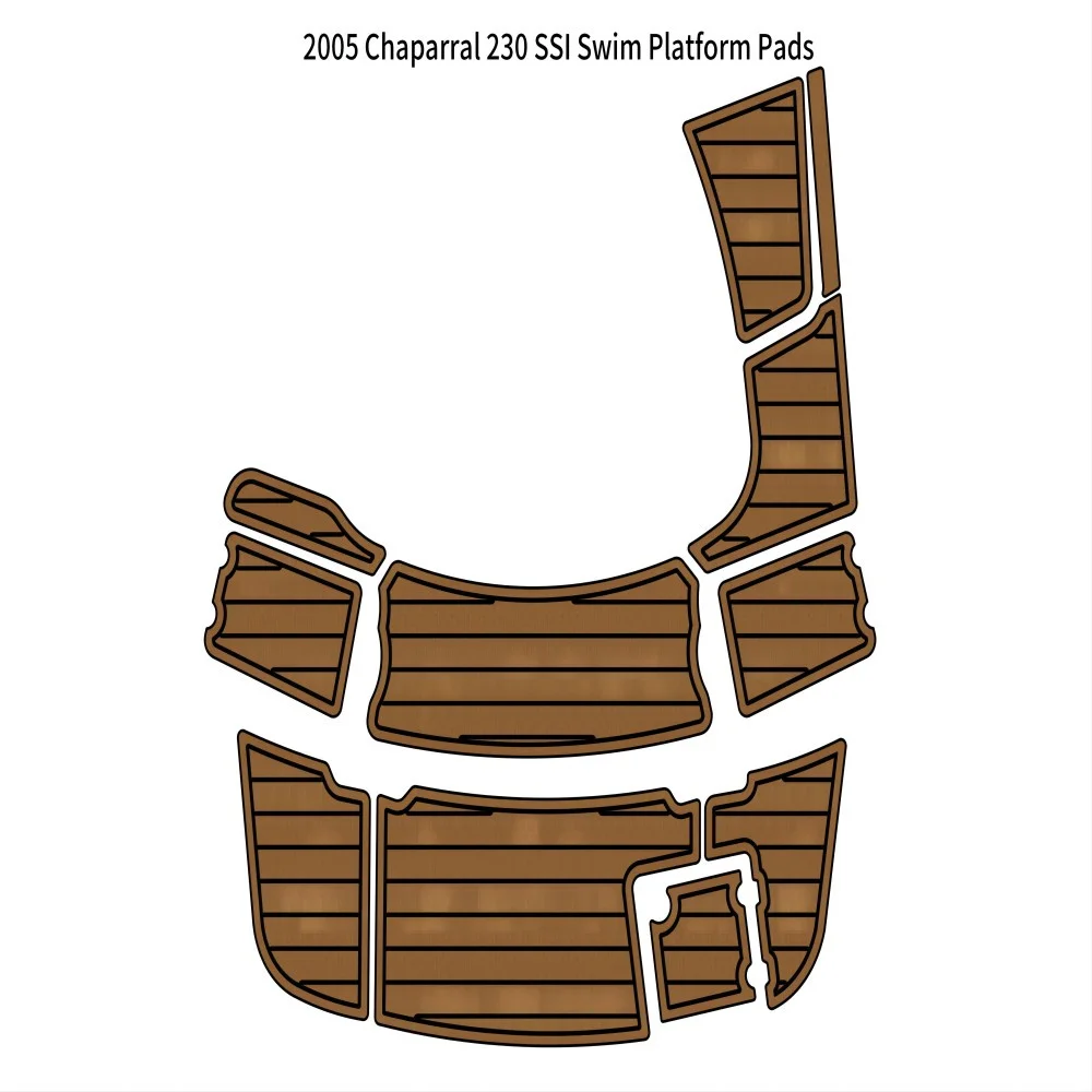 

2005 Chaparral 230 SSI Swim Platform Step Boat EVA Foam Teak Deck Floor Pad Mat SeaDek MarineMat Gatorstep Style Self Adhesive