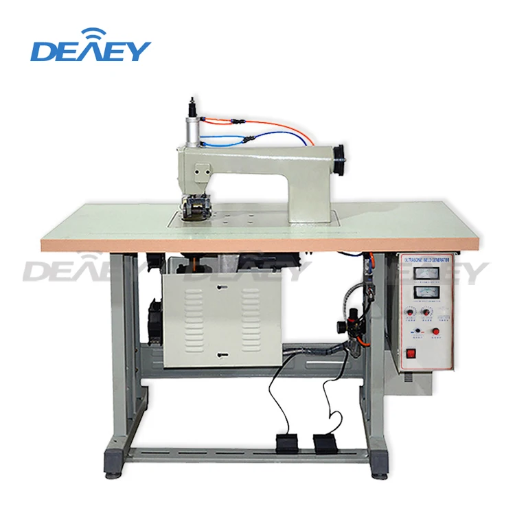 Nonwoven Bags Pvc Mask 100mm Lace 1200w 200 35khz China Made Chinese Factory Ultrasonic Non Woven Fabric Sewing Machine