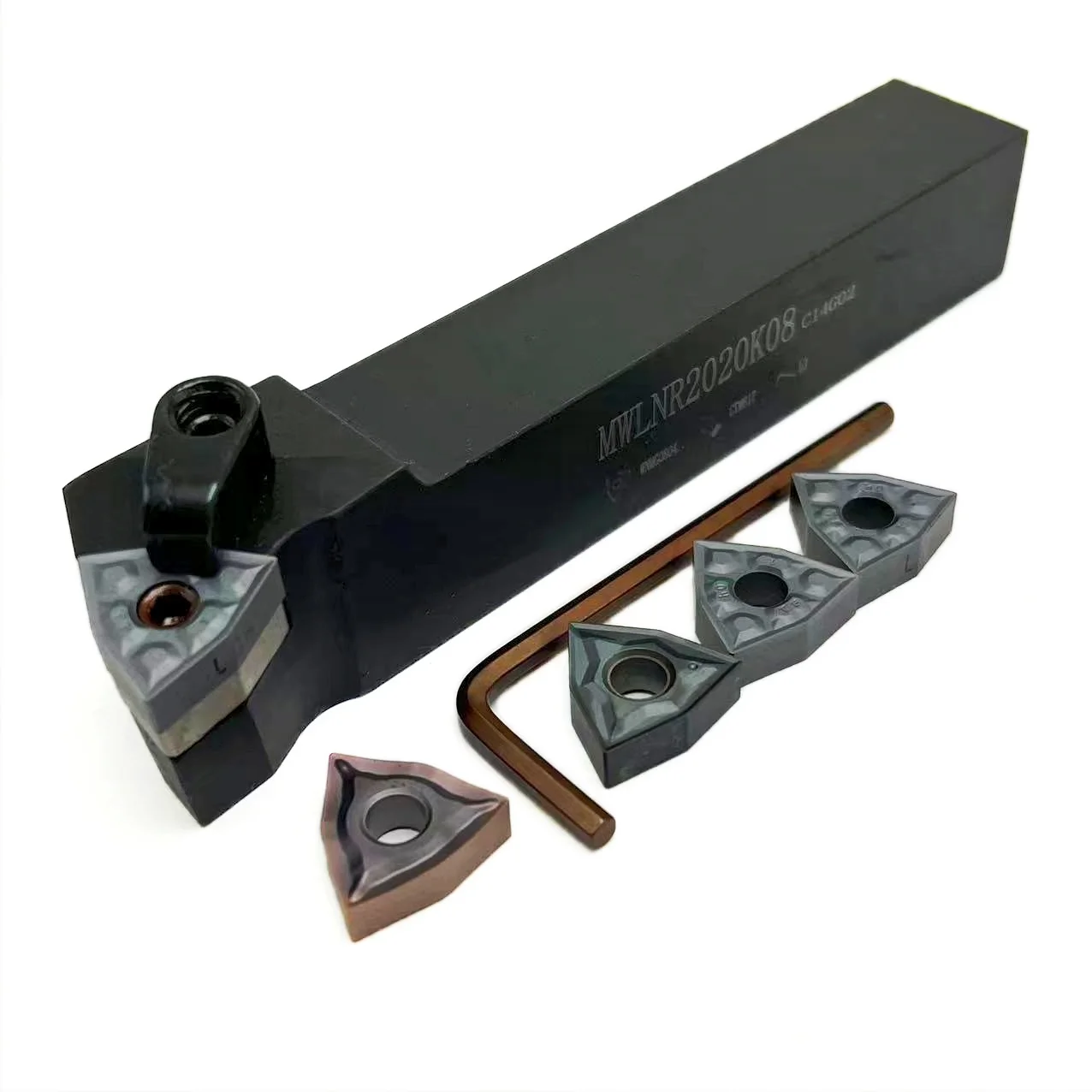 WNMG080404 YBG205 For MWLNR MWLNR1616H08 MWLNR2020K08 MWLNR2525M08 Lathe Tools Balde Holders Alloy External Turning Tool