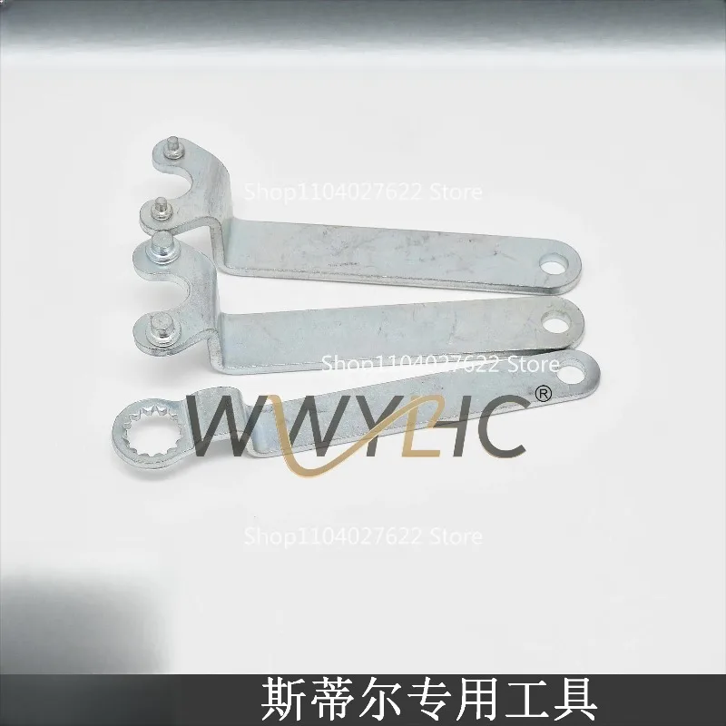 Adequado para steele fs812t aparador de sebes disco passivo embreagem pinhão engrenagem desmontagem ferramenta manutenção três peças