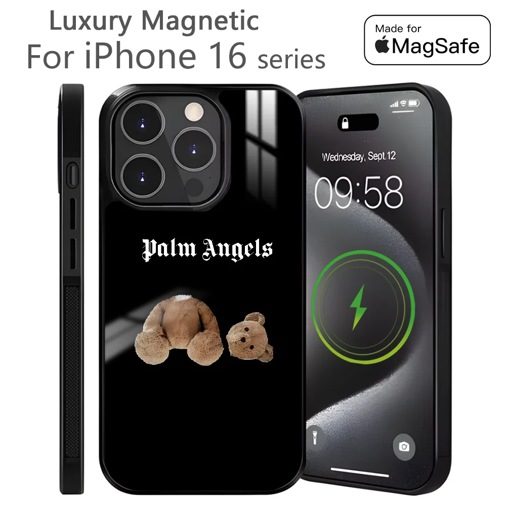 

Angeles Beares P-p-PalmeS Phone Case For iPhone 16 15 14 13 12 11 Pro Max Plus Mini Magnetic Magsafe Wireless Charging Cover