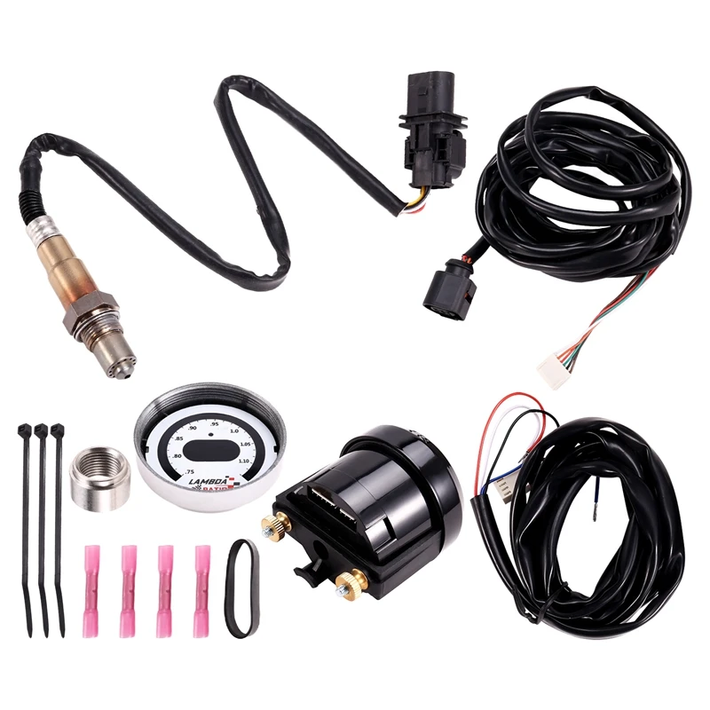 Air/Fuel Uego Gauge Kit 30-4110 UEGO Wideband O2 Air Fuel Ratio Gauge AFR 52Mm With 4.9 LSU Sensor