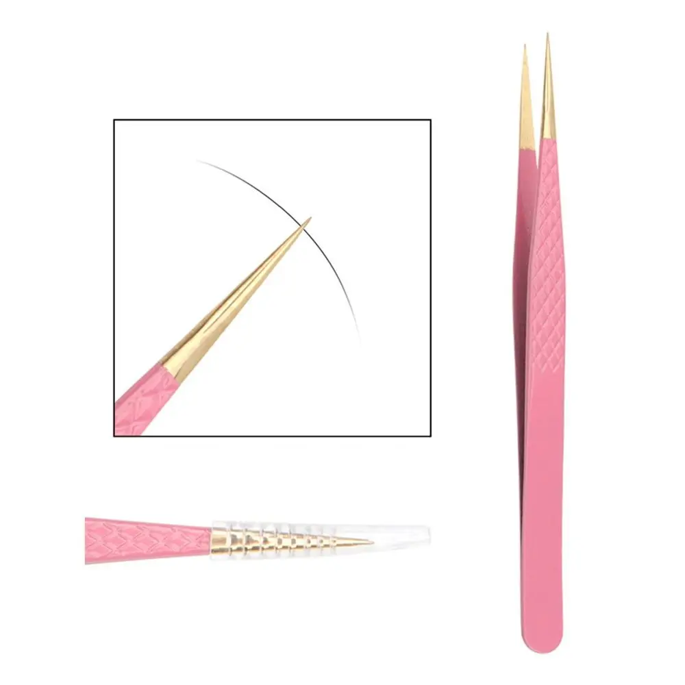 Lagee Fiber Tip Wimper Extensie Pincet Volume Isolatie Precieze Lash Pincet Nano-Technologie Wenkbrauw Van Nagaraku Make-Up