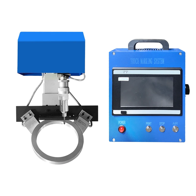 

Handheld cylinder marking machine Portable metal engraving machine Round tube aluminum engraving machine engraving