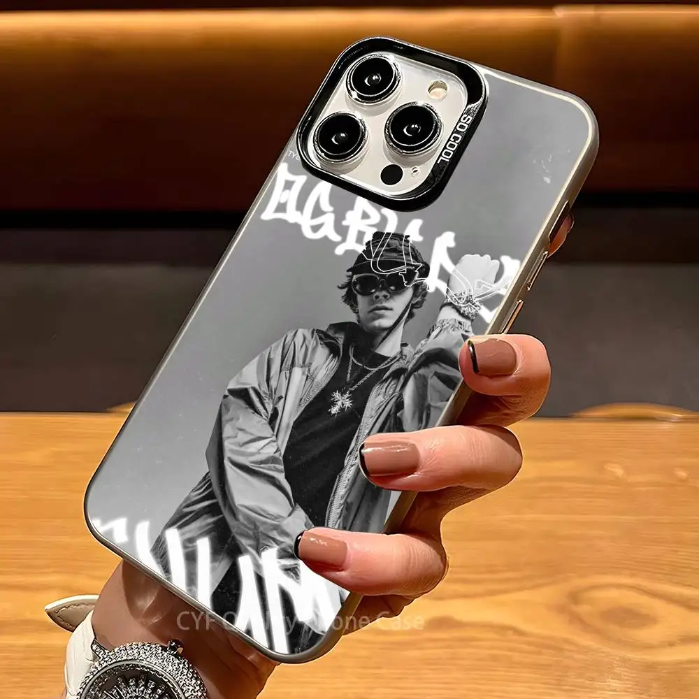 حافظة هاتف مغني الراب Og Buda روسيا لهاتف أبل 11 12 13 14 15 16Pro Max Plus غطاء هاتف مطلي