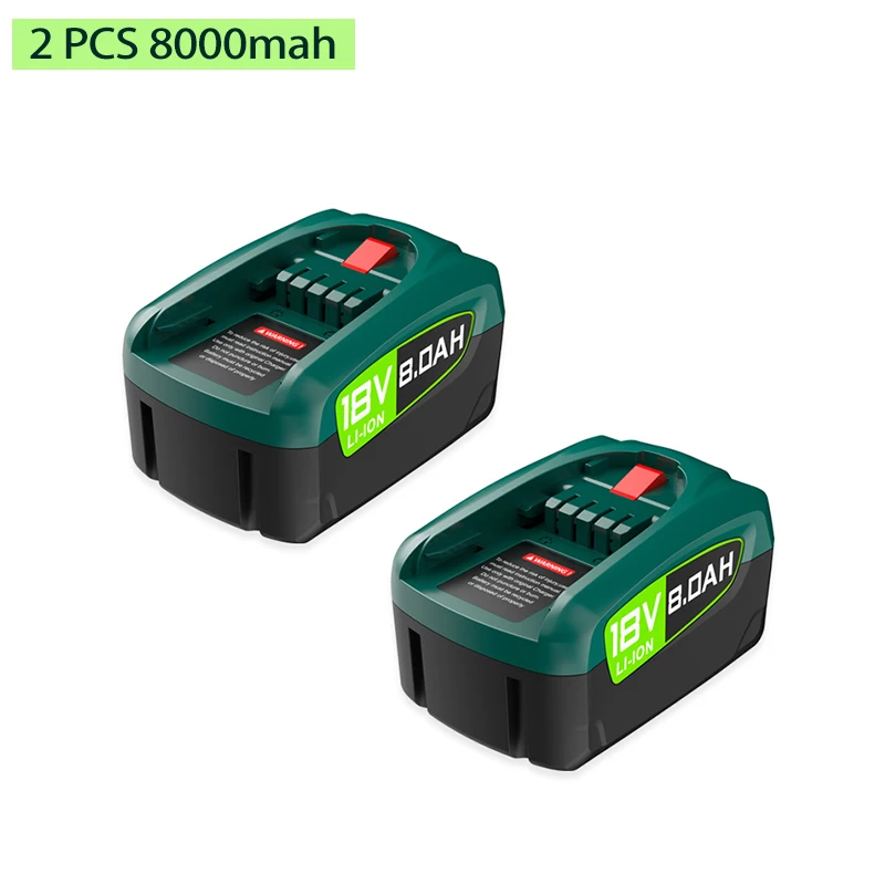 Voor Bosch PBA 18V Batterij 8.0AH Li-Ion Vervanging PST PSB PSR Huis Tuingereedschap AL1810CV AL1815CV