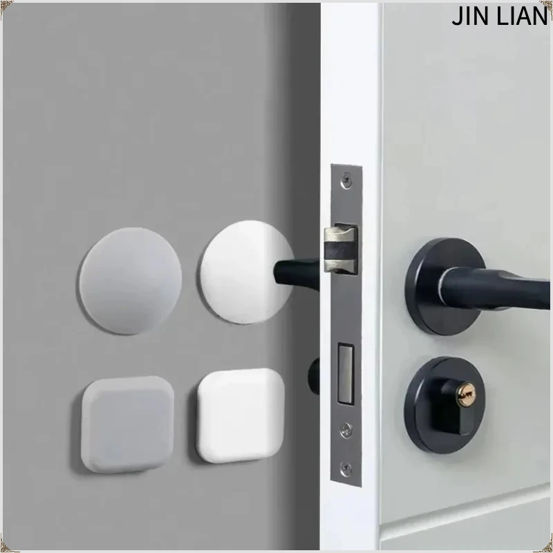 Minimalist Silicone Door Crash Pad Wall Protector Anti-Collision Mute Buffer Door Stopper with Bumper for Floor