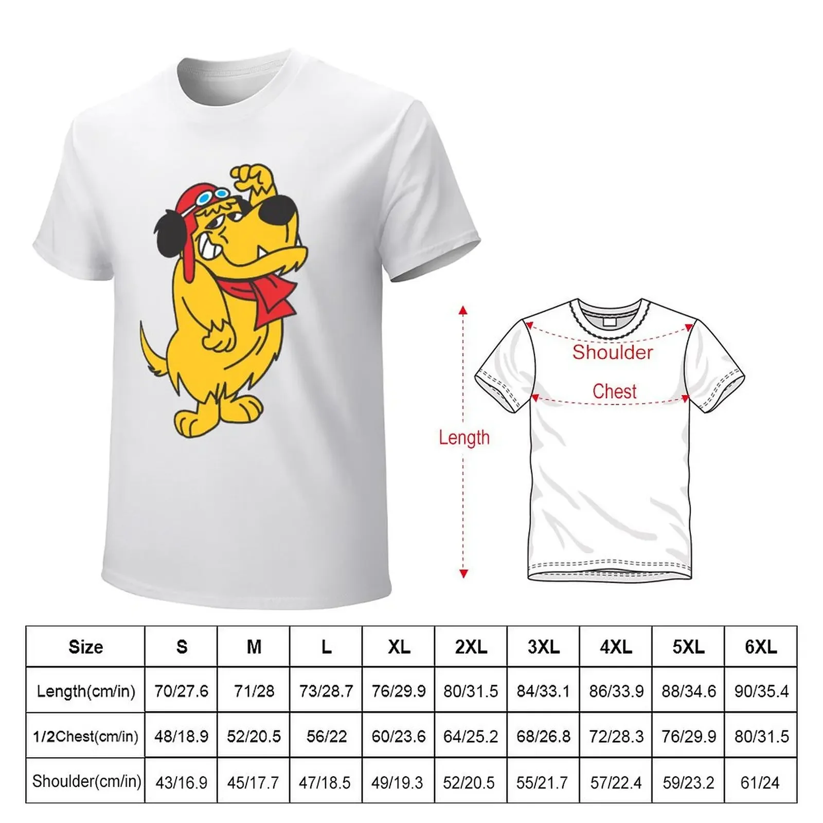 Mutley For Fans T-Shirt quick-drying boys animal print Men's t shirts