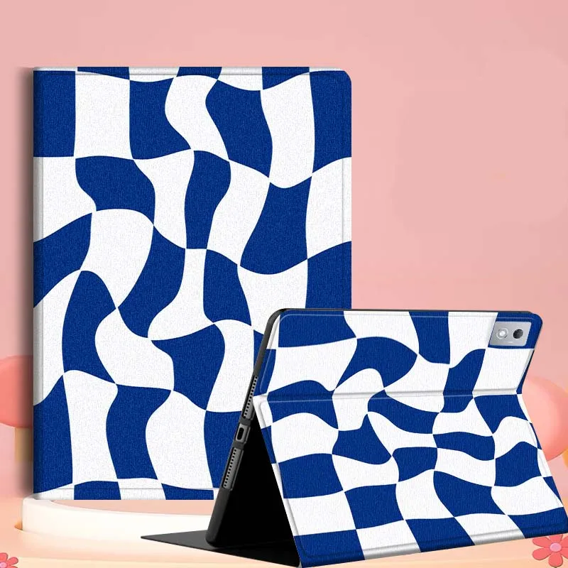 

Lattice Abstract Art Pattern For Lenovo Tab Xiaoxin Pad 700 Y900 Gen4 K10 P11 GT K11 3rd P11 P12 Plus Pro Gen Tablet Case