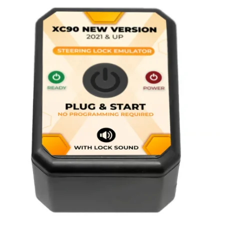 For Volvo XC90 -S90 - V90 - V60 - XC60 - XC40 New Version 2021 & UP Steering Lock Emulator Simulator With Lock Sound