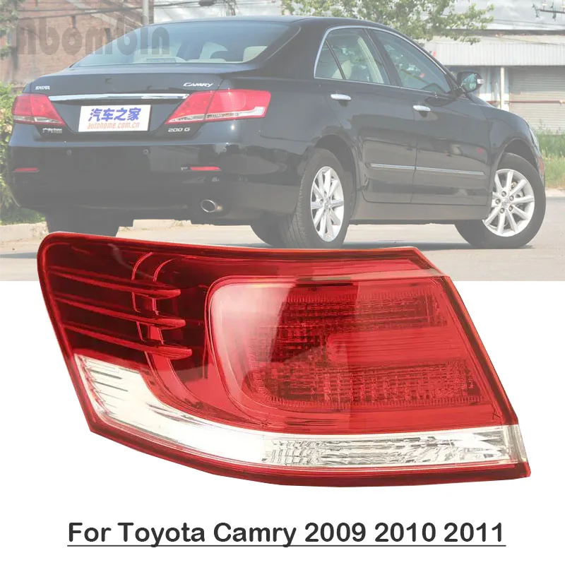 

Auto Rear Bumper Light Outer Tail Light Cover Brake Lamp Brake Light Housing For Toyota Camry 2009 2010 2011