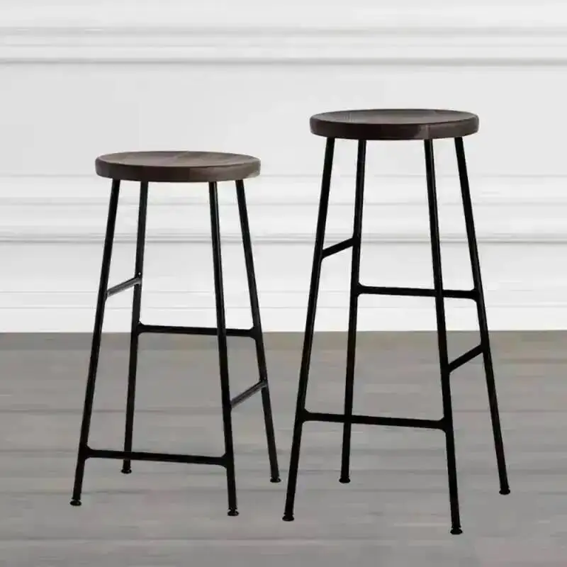 Silla de bar nórdica moderna, cómoda, para sala de estar, diseño único, silla de bar, cocina, banqueta alta para cocina, muebles
