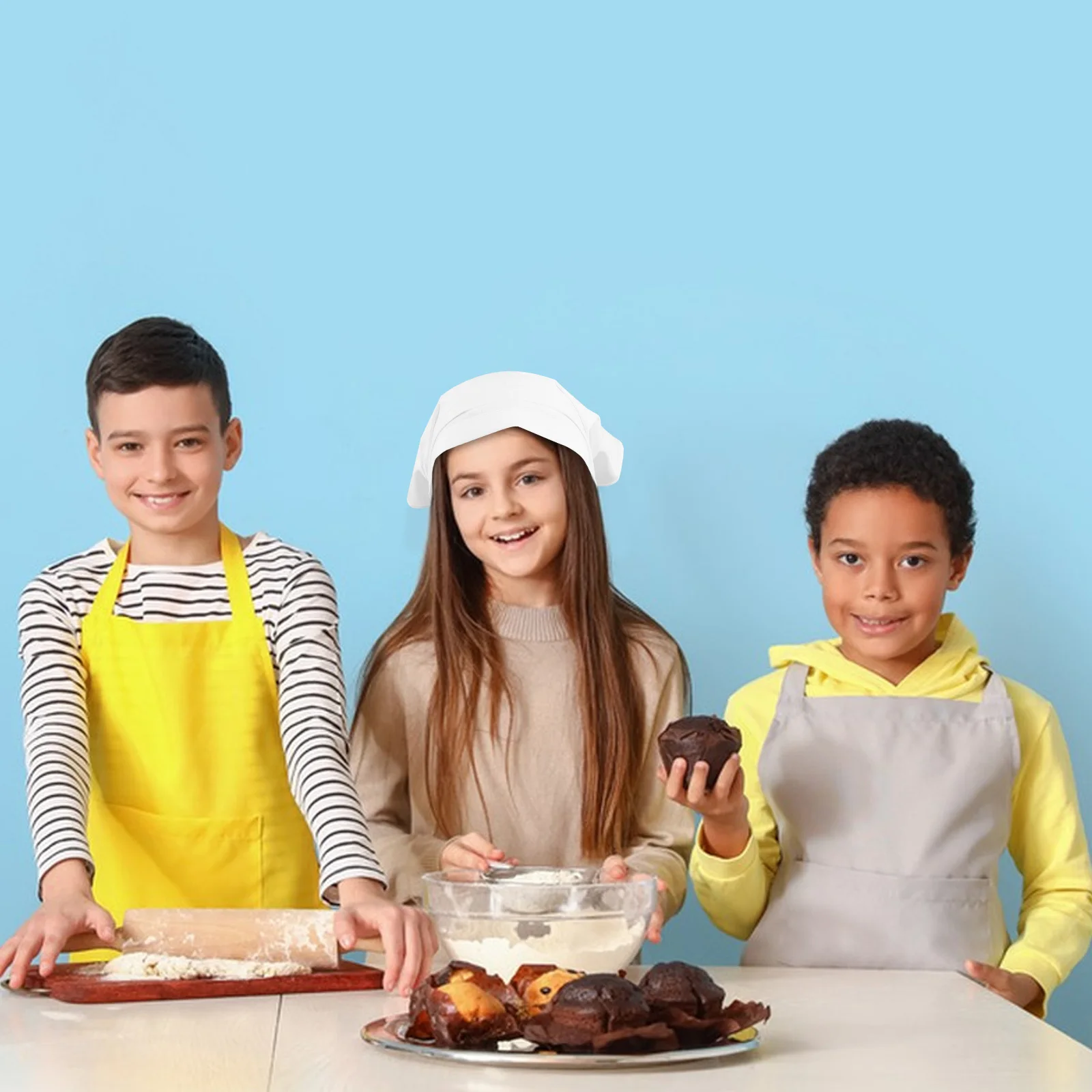 조정 가능한 주방 머리띠 세련된 일본 삼각형 반다나 가정용 편안한 땀 흡수 요리사 작업 스카프