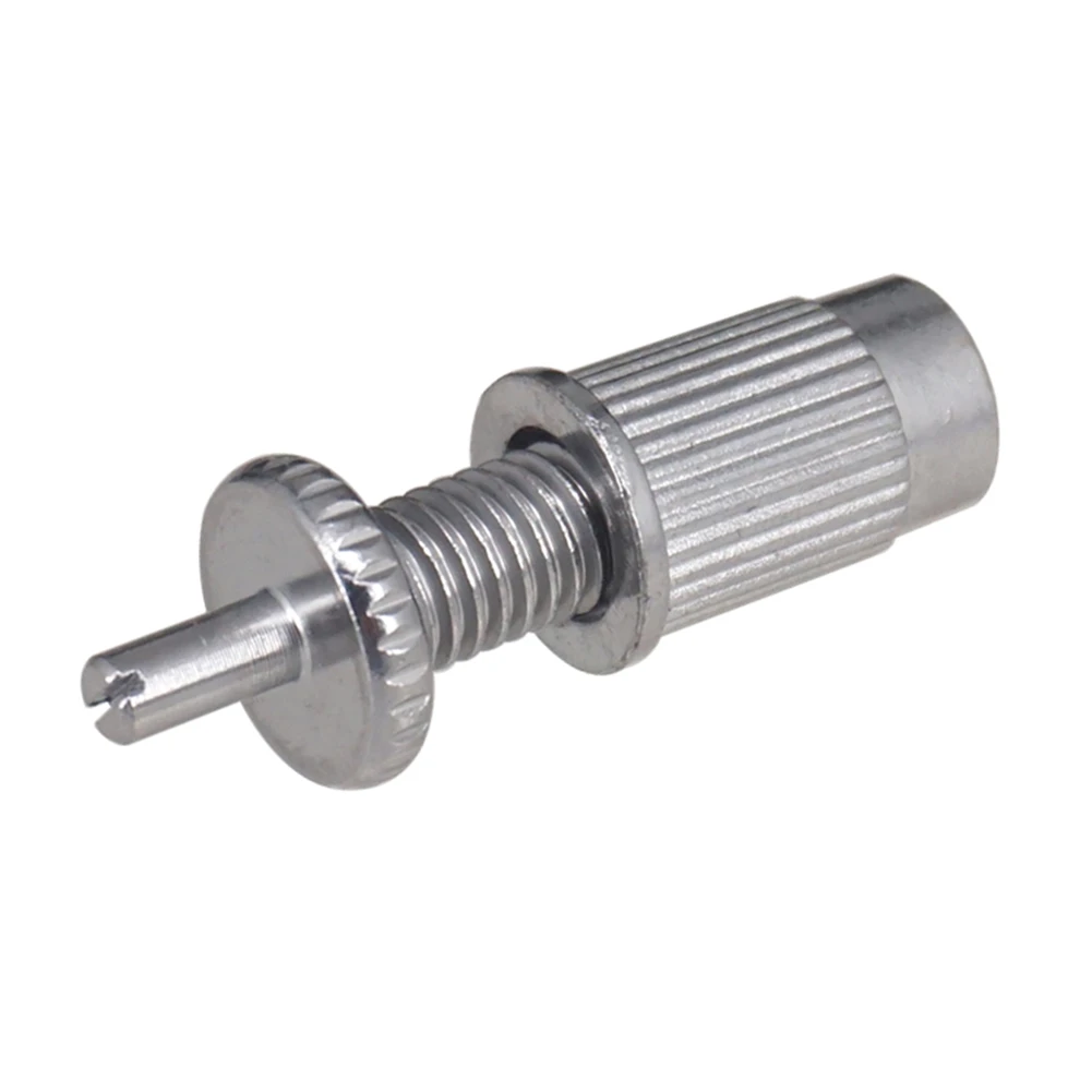 Metal Guitar Bridge Studs 2 Pcs with Inserts for EPI LP Models Adapts 8mm Thread Mount to 4mm Post for Saddle Installation