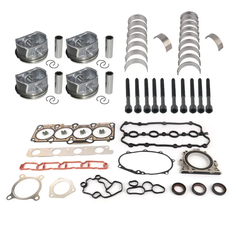 

Overhaul Rebuild Pistons Seals Kit for Audi A4 VW 2.0 T BWA BPY EA113 Engine
