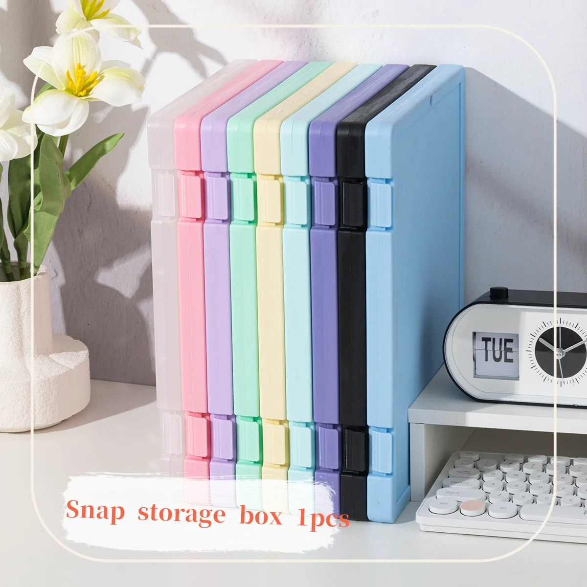 

Plastic Storage Office A4 File Box Paper Information File Box File Storage Box Printing Paper Box