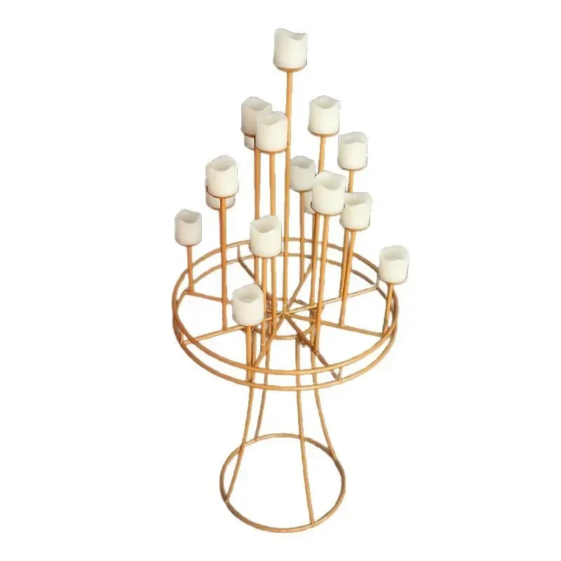 

Candlelight candlestick wedding props large wrought iron