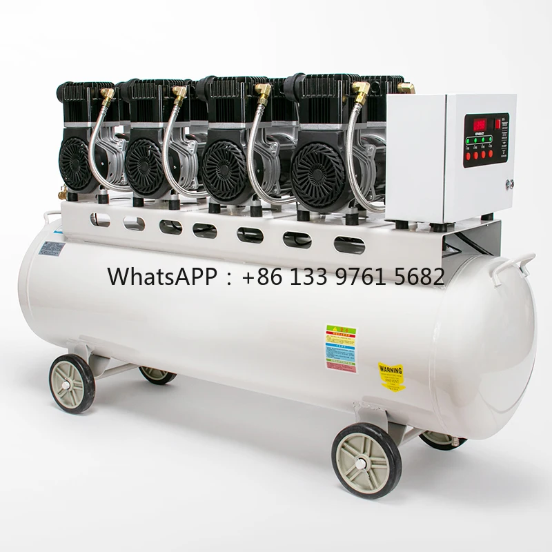 

600W 0.8HP/800W 1hp/1200W 1.6hp/1800W2.5hp Small Oil Free Silent Air Compressor Factory Price