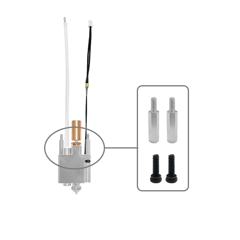FLSUN 3D Printer Hotend Screw Kit Hex Standoff Screws and Accessories for V400/T1/T1 Pro/T1 Max