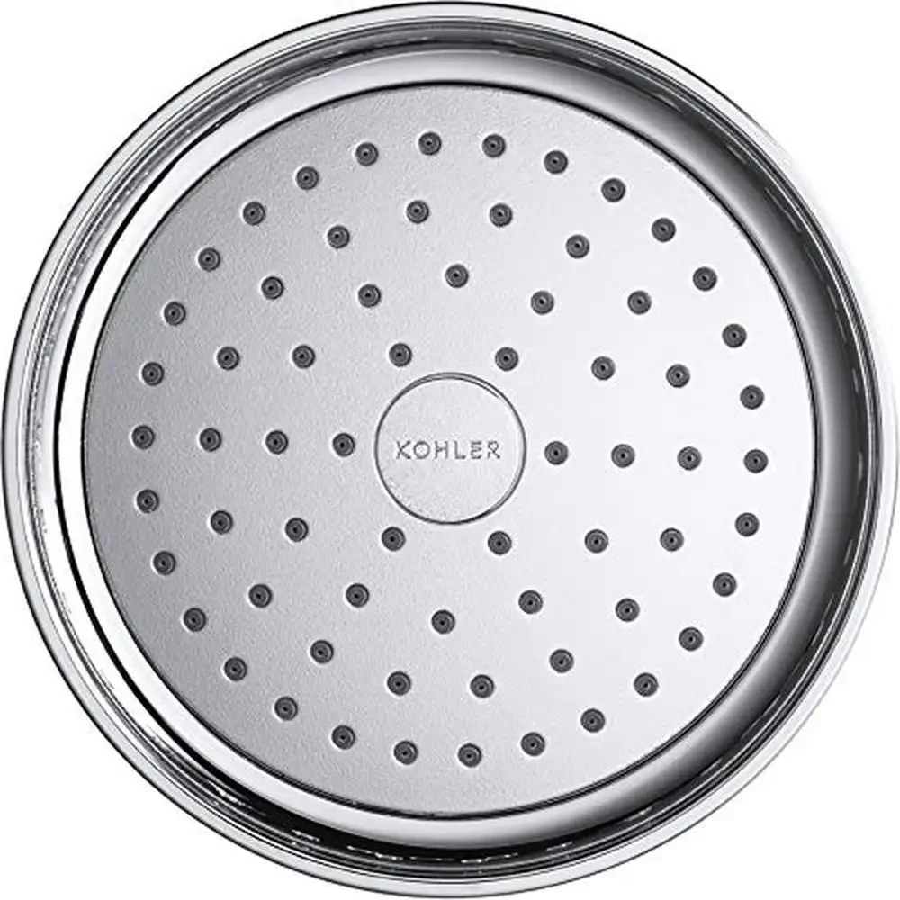 Katalyst Air-Induction Technology Single Function Wall-Mount Showerhead 2.5 GPM Matte Black Easy Install Kohler Eco-Friendly DOE