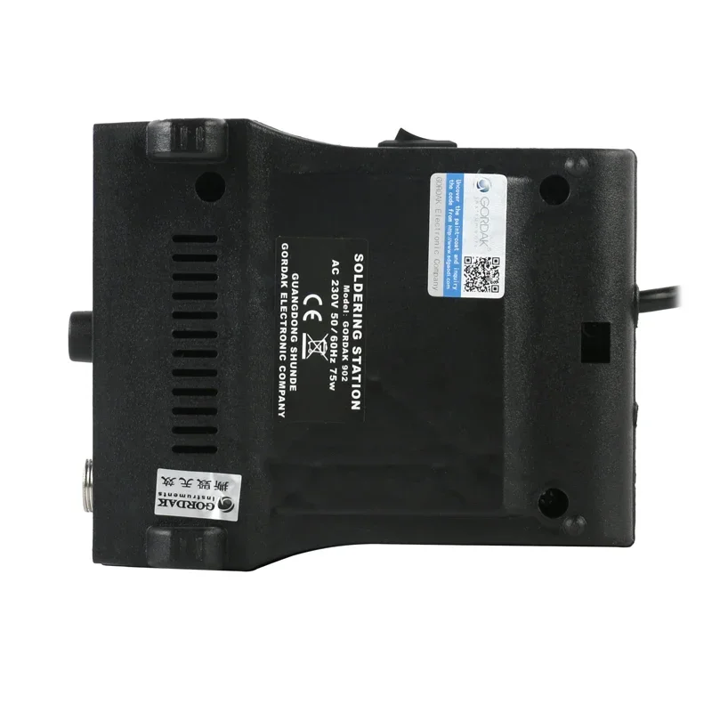 GORDAK 902 ESD SMD لحام الملقط محطة لحام التدفئة الكهربائية كماشة درجة حرارة ثابتة التدفئة الملقط