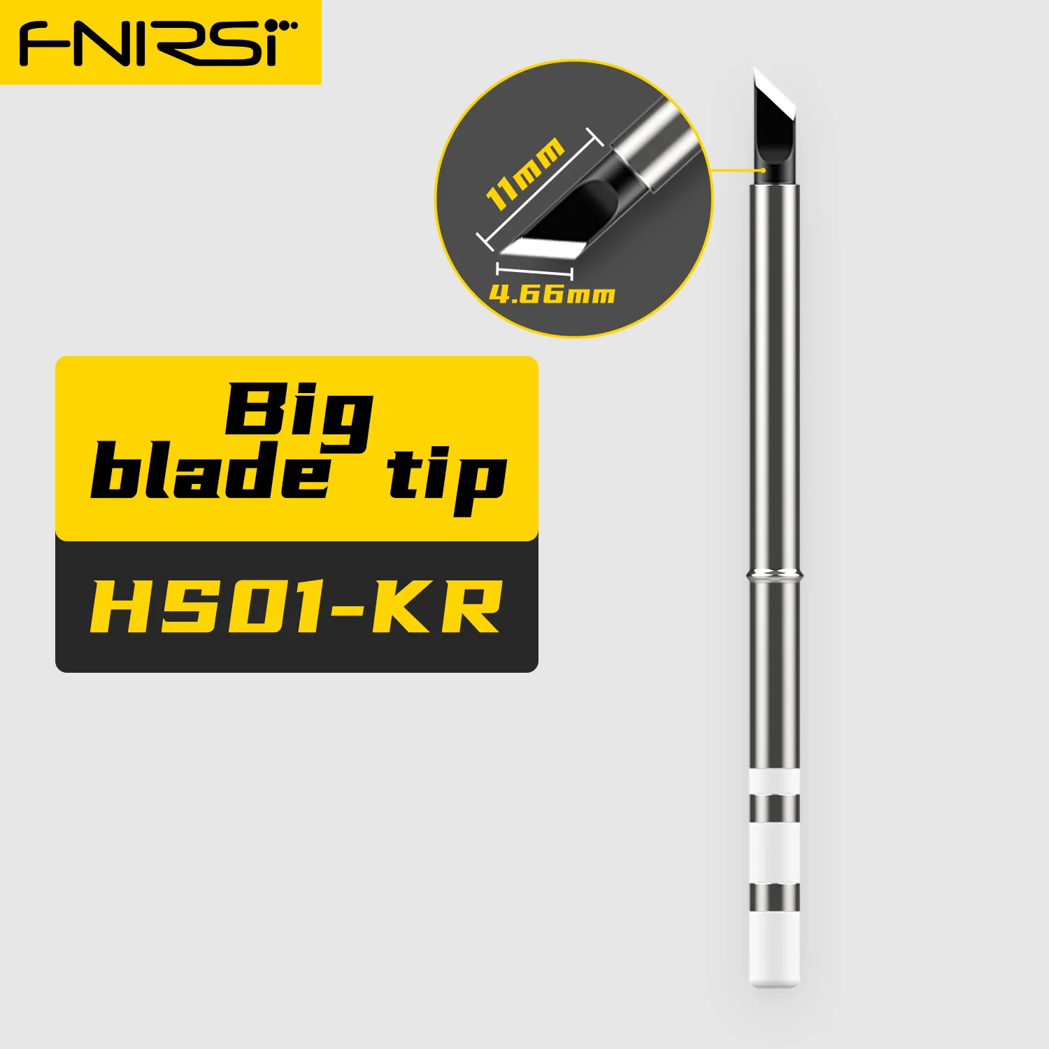 FNIRSI HS-01 سبيكة لحام تلميح HS01-BC2 B2 ILS KR K65 BC3 نوع التدفئة الداخلية مجموعة محطة لحام خالية من الرصاص