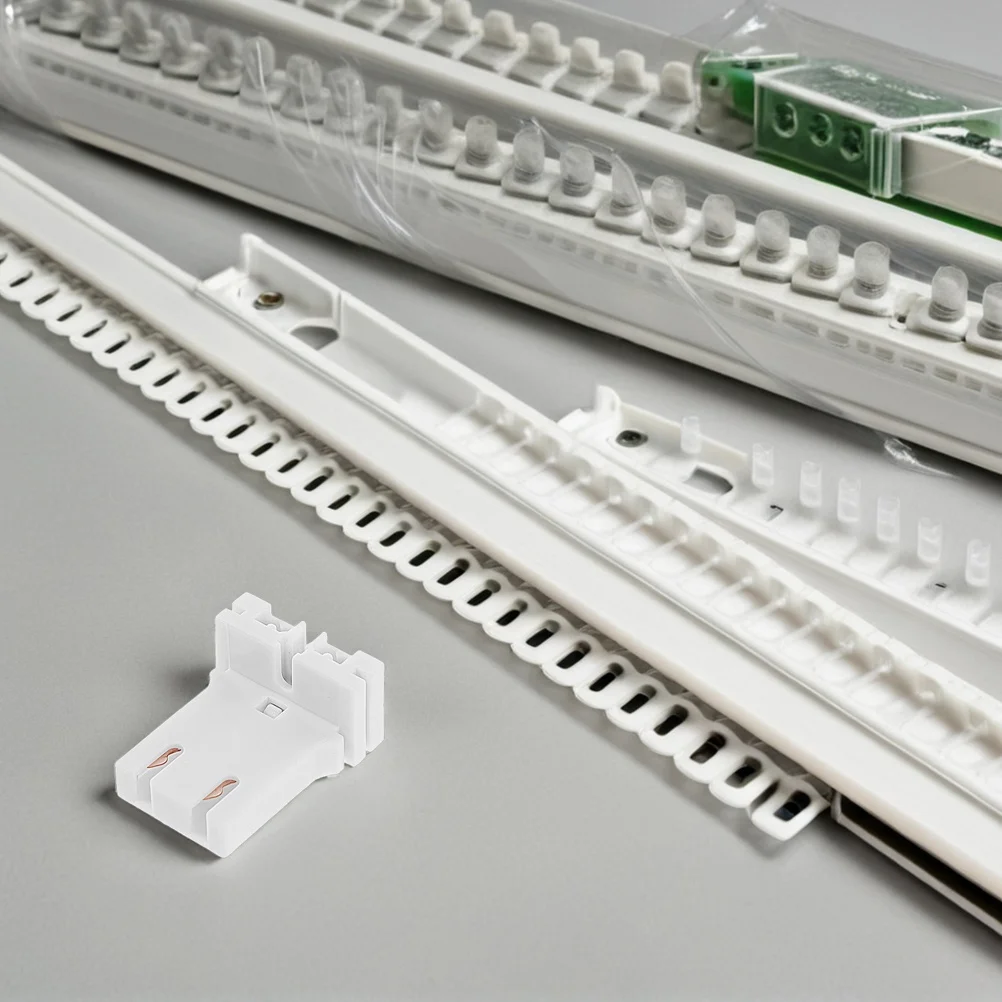 

8Pcs U Shaped Fluorescent Lamp Holder Plug in Socket Adapter Compatible T12 Tube Lighting for Office Factory