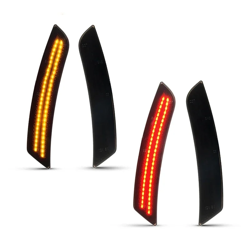 Car Front Rear LED Bumper Side Marker Light Lamp For Chevy Camaro 2016-2022