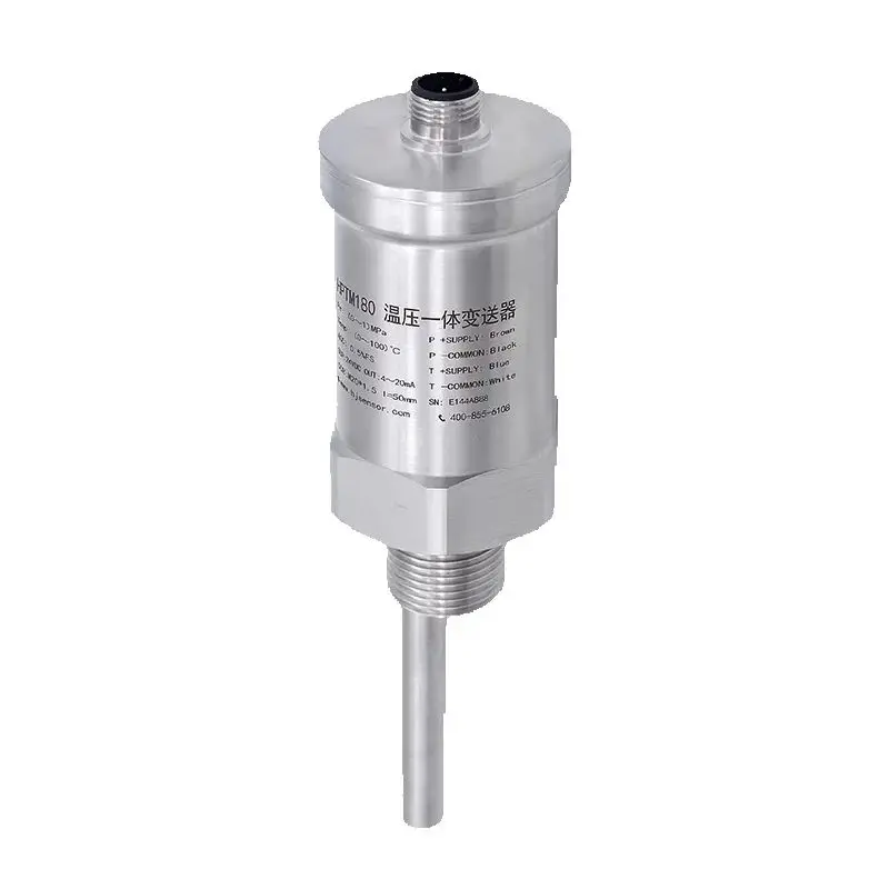 

Temperature pressure integrated pressure sensor with absolute pressure of 4~20mA/RS485 positive and negative pressure pneumatic