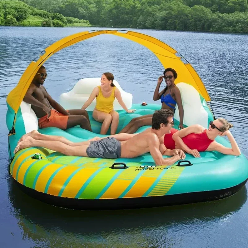 Ocean Park lounge chairs, floating beds, floating rest rooms, floating boats, swimming floats