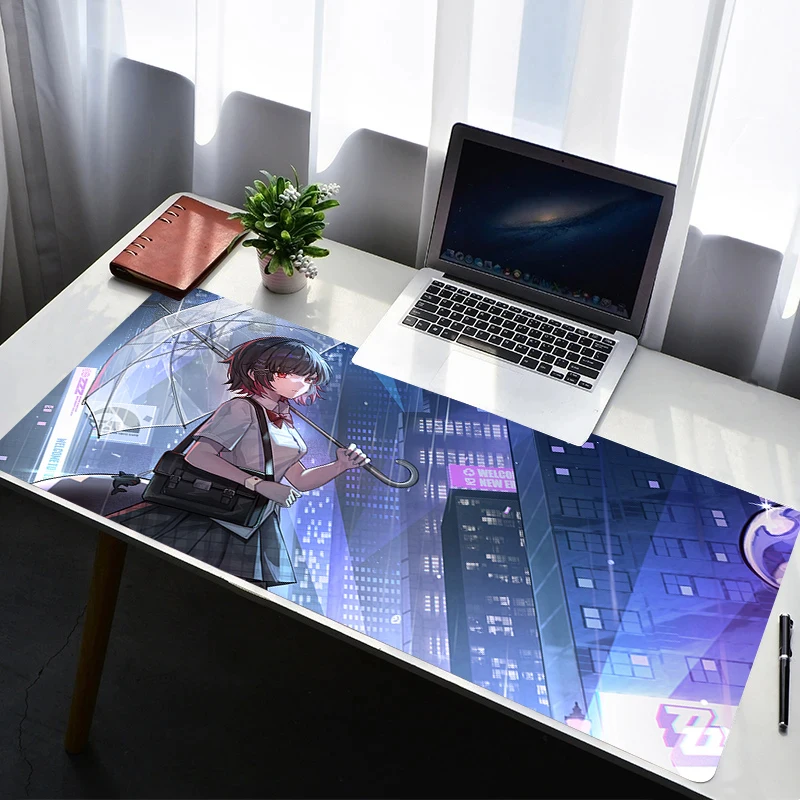 

Mouse Pad Computer Gaming Accessories Mousepad Rubber Extended Z-zenless Zone Zero Ellen Joe Desk Mat Laptop Gamer Keyboard Pad