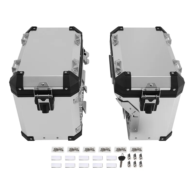 Motorcycle 48L Saddlebags Panniers Side Case Luggage Bag Fit For BMW R1200GS Adventure 2013-2018 R1250GS 2019-2024 F900GS 2025