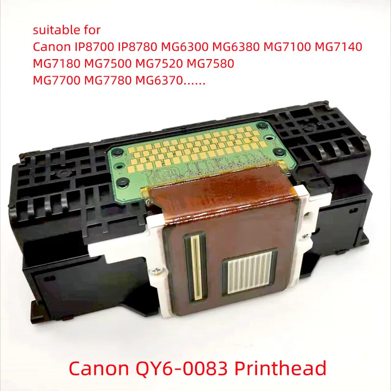 

Printhead QY6-0083 Print Head for Canon IP8700 IP8780 MG6300 MG6380 MG7100 MG7140 MG7180 MG7500 MG7520 MG7580 MG7700 MG7780 6370