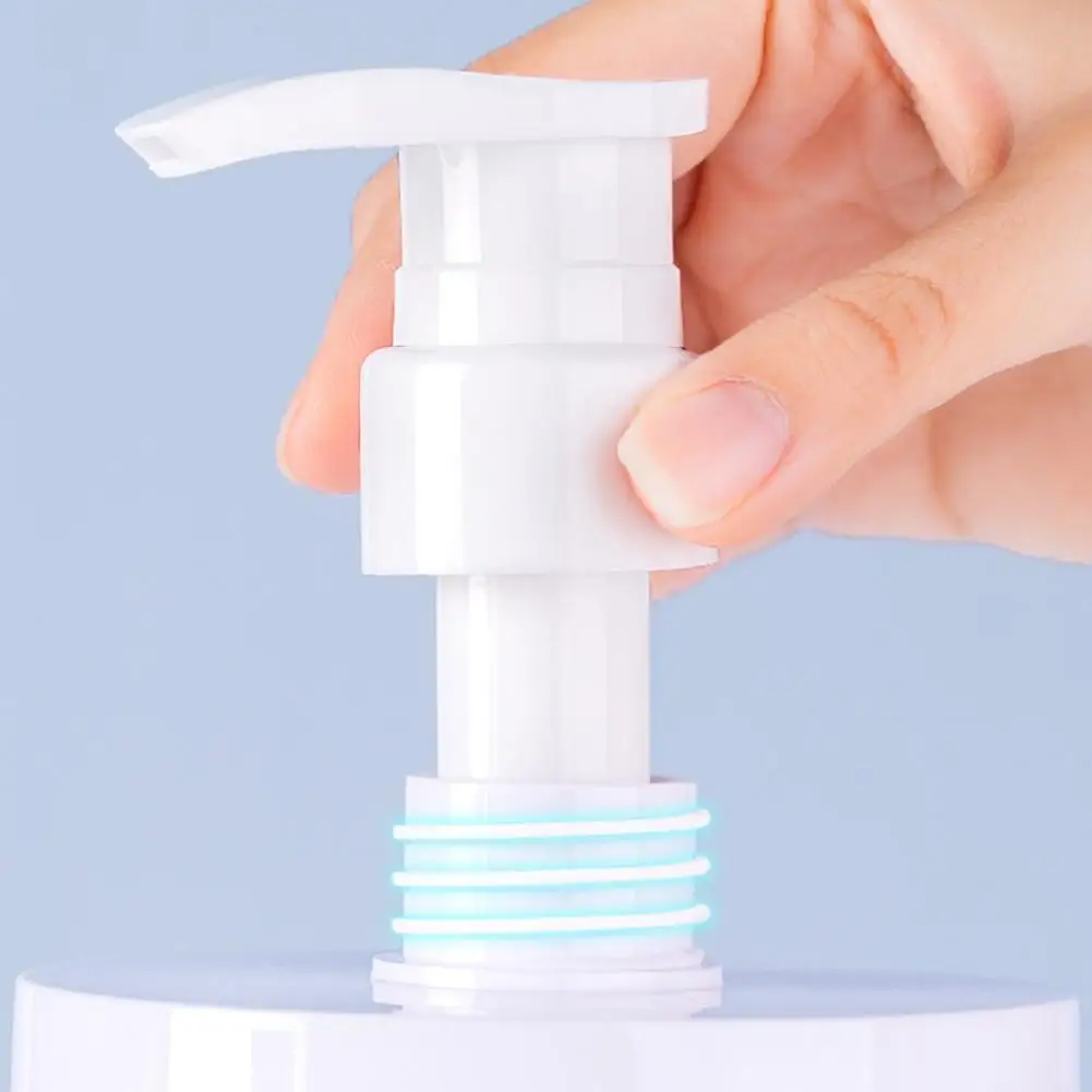 

1pc 500ml/1000ml Pump Bottle Dispenser For Travel Shower Soap Wide Mouth Style Refillable Empty Plastic Refillable Bottles T6q1