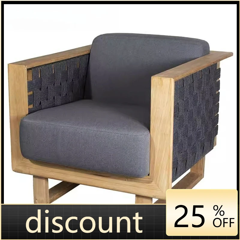 

LT outdoor courtyard sofa combination sun room rattan terrace outdoor single rattan chair furniture