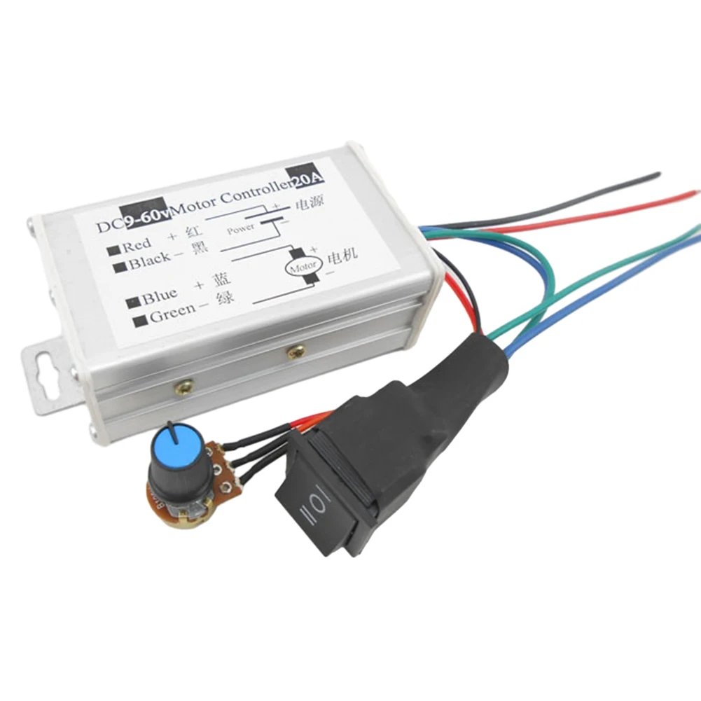 

Контроллер двигателя постоянного тока Контроллер скорости двигателя постоянного тока Промышленная автоматизация Регулируемый диапазон скорости Простая установка Простая в использовании