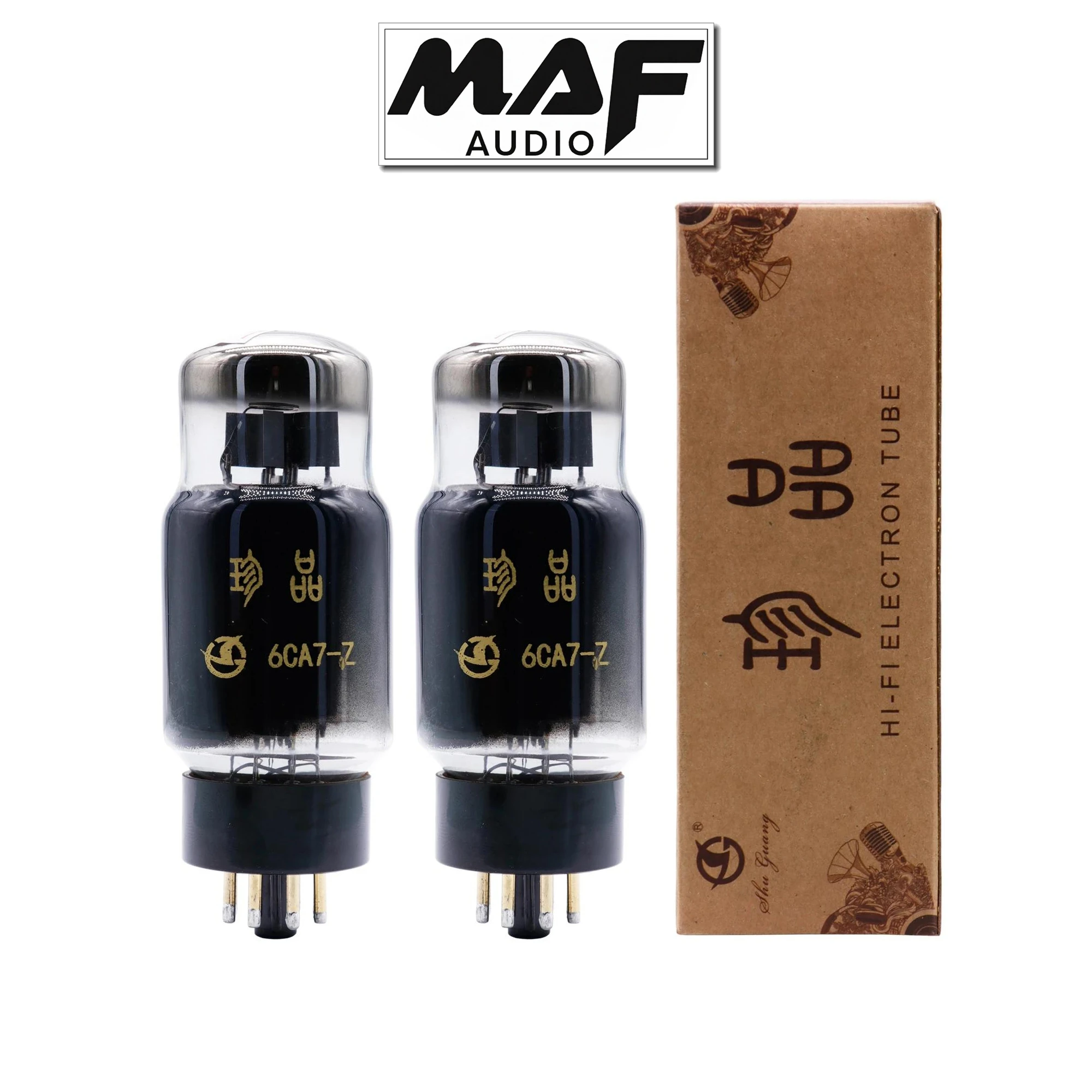 SHUGUANG 6CA7-Z Vacuum Tube Replace PSVANE EH Mullard 6CA7 KT77 6L6GC 6P3P EL34B 5881 Amplifer Kits DIY  Matched Tested