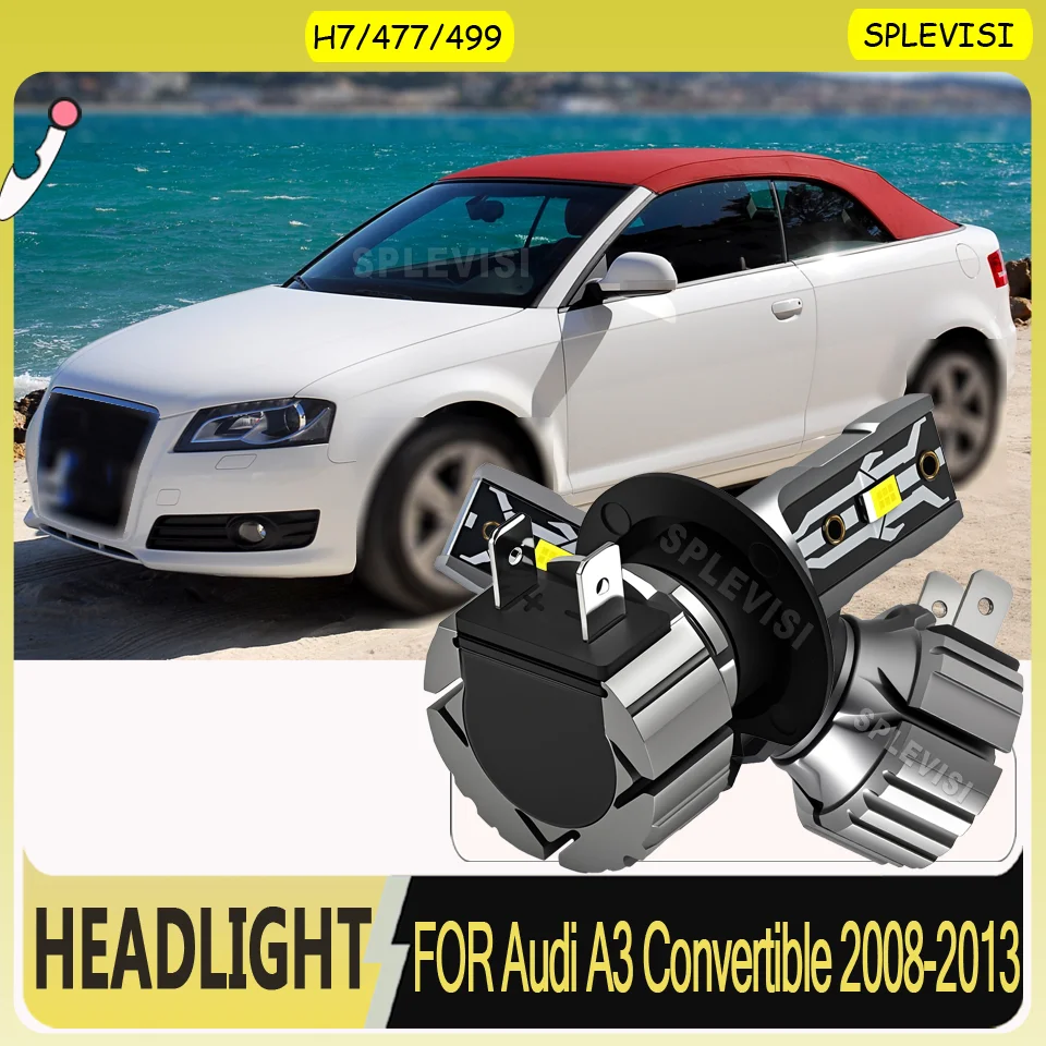

High Lumen Illuminate the Road Ahead Clearly High-Performance Headlight For Audi A3 Convertible 2008 2009 2010 2011 2012 2013