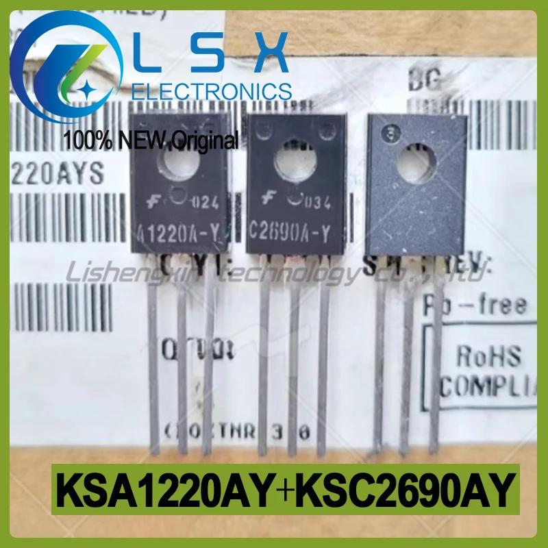 5pairs (10pcs)  KSA1220AY KSC2690AY A1220 C2690 2SA1220 2SC2690 New and Original